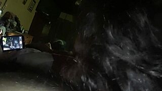 While the husband works, does the neighbor attend to his wife?