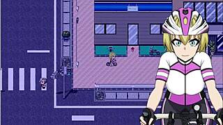 Losing Race Blonde Flashes Big Tits To Guy On Street Part 2