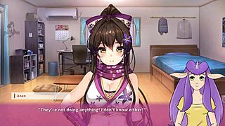 Sexy ninja maid serves master in ninnin days part 4