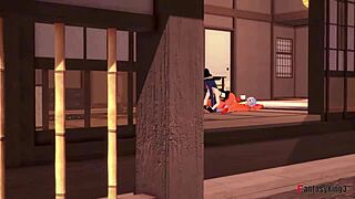 Eris and Roxy threesome in Mushoku Tensei