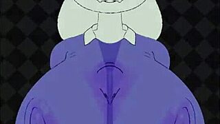 teacher toriel from deltarune gets banged hard