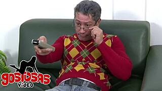 Always Wanted To Give Pussy To Dad's Older Friend?