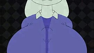 teacher toriel from deltarune gets banged hard