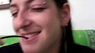 italian amateur masturbates with toys on webcam