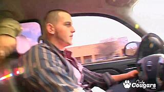 Horny Naomi Cruise lets douchey dude BANG her pussy!