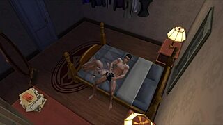 i watched dylan and jess sigworth in a 3d cartoon anime game having a night