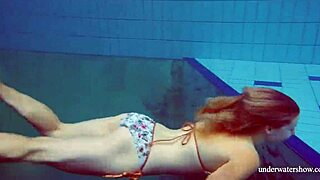 marusia and melisa darkova dive into underwater lesbian play