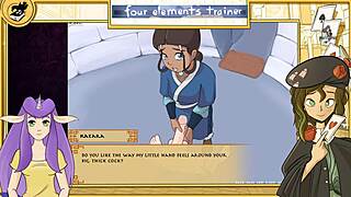 Avatar the last airbender four elements trainer part 13 lesbians orgy
