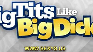 Hot Model with Huge Tits