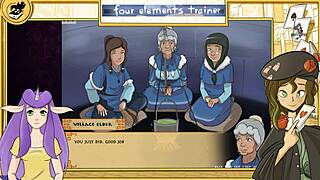 Avatar the last airbender four elements trainer part 13 lesbians orgy