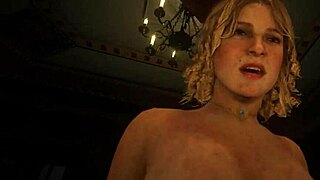 big tits karen riding arthur's cock in rdr2