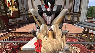 hey, check out this furry yiff with big tits and bdsm in 3d