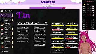 vtuber lewdneko enjoys harem hotel gameplay