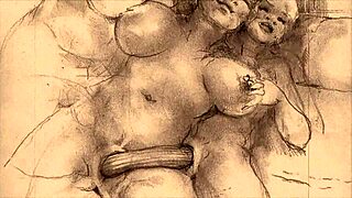 vintage erotic illustration from anime hentai 😊