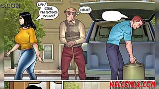 Hey Pops is that old pervert showing up as an unwelcome guest again