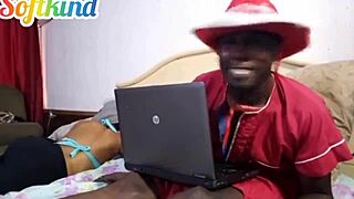 Check out this cute Latina riding a big black cock bareback