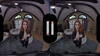 Vrcosplayx Black Widow Titty Fucks And Rides Monster Cock