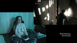 Naked Alan Wake Playthrough Part 7 With Brunette BBW