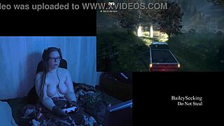 Naked Alan Wake Playthrough Part 7 With Brunette BBW