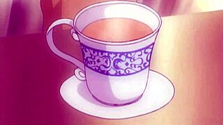 Fingered anime teen feels intense pleasure