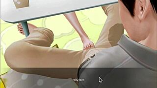 Dark Magic Custom Scenes In Cute Anime Hentai Game.