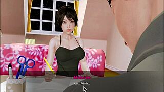 Dark Magic Custom Scenes In Cute Anime Hentai Game.