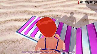 want to see gwen tennyson in bikini sex on public beach?