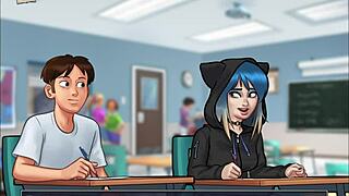 summertime saga episode 182 with anime hentai elements