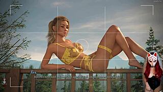 dreamland ep 16 outdoor footjob by beautiful blonde