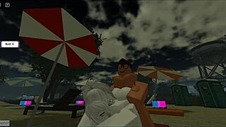 this cute milf from reshak3 plays a femdom game, jumping on that cock for a blowjob while her pussy gets wet