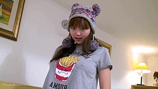 Does your Asian teen girlfriend finger herself?