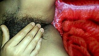 Indian Bhabi’s Beautiful Pussy Gets Fast Interracial Fingering