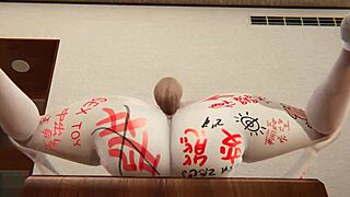 Another horny babe in 3d cartoon creampie.