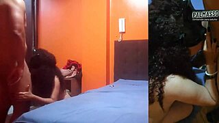 met friend's mom alone