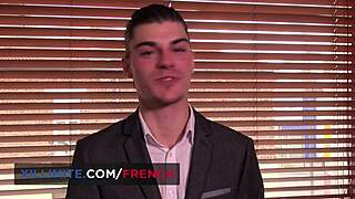 Busty french milf julie valmont enjoys anal sex passionately.