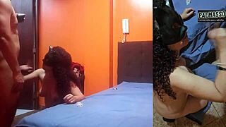 met friend's mom alone