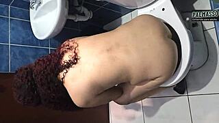 met friend's mom alone