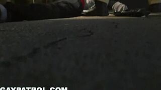 Gay patrol catches a purse thief in a rough encounter with cops