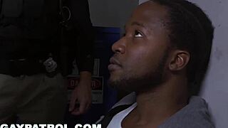 Gay patrol catches a purse thief in a rough encounter with cops