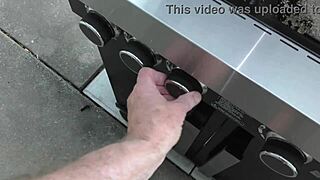 Kiwi milf slut takes a probe up her ass after master’s check