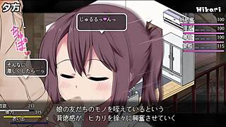 Anime and hentai game with winter theme