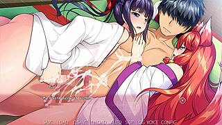 trap shrine josou jinjya yui x mishiro anal sex creampie scene