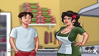 Mexican Girl Gets Cum Pregnant In Summertime Saga