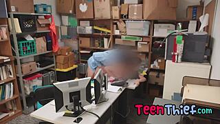 what punishment does the hot teen thief deserve from the security guard?
