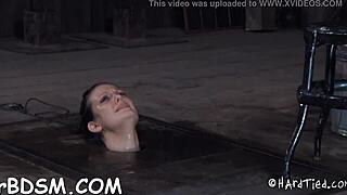 Clamping Beauty's Knockers for Intense Domination Play