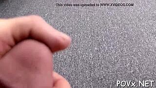 Teen 18+ Slut Gives Intense Blowjob