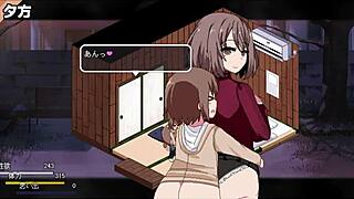 Anime and hentai game with winter theme