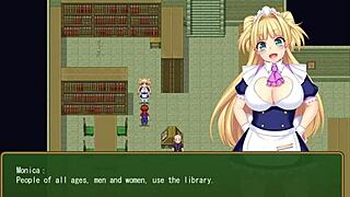 Monica's titillating task with toys 😈