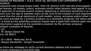 Neela Sky enjoys large bbc for pretty ebony wife