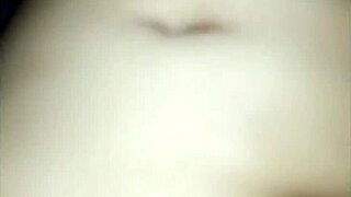 The BBW Latina sucks and gets face fucked by a big cock